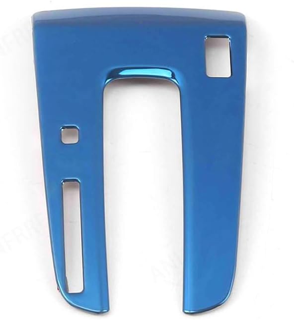 Car Accessories Fit for Honda CR-V CRV 2017-2022 Stainless Steel (Dazzling Blue) Interior Gear Shift Panel Cover Decoration Trim 1PC(with Gear Lever)
