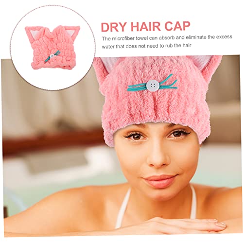 FOMIYES 3 Pçs Touca De Cabelo Seco Toalhas De Spa Toalha De Banho De Microfibra Toalha De Secagem De