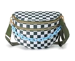 Chain - Pea Green Checkered