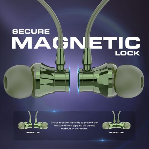 Image of Fairpick FP - NB016 Bluetooth Neckband, Dazzaling Green