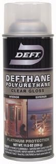 13 Oz Defthane Clear Polyurethane Finish Gloss [Set of 6]