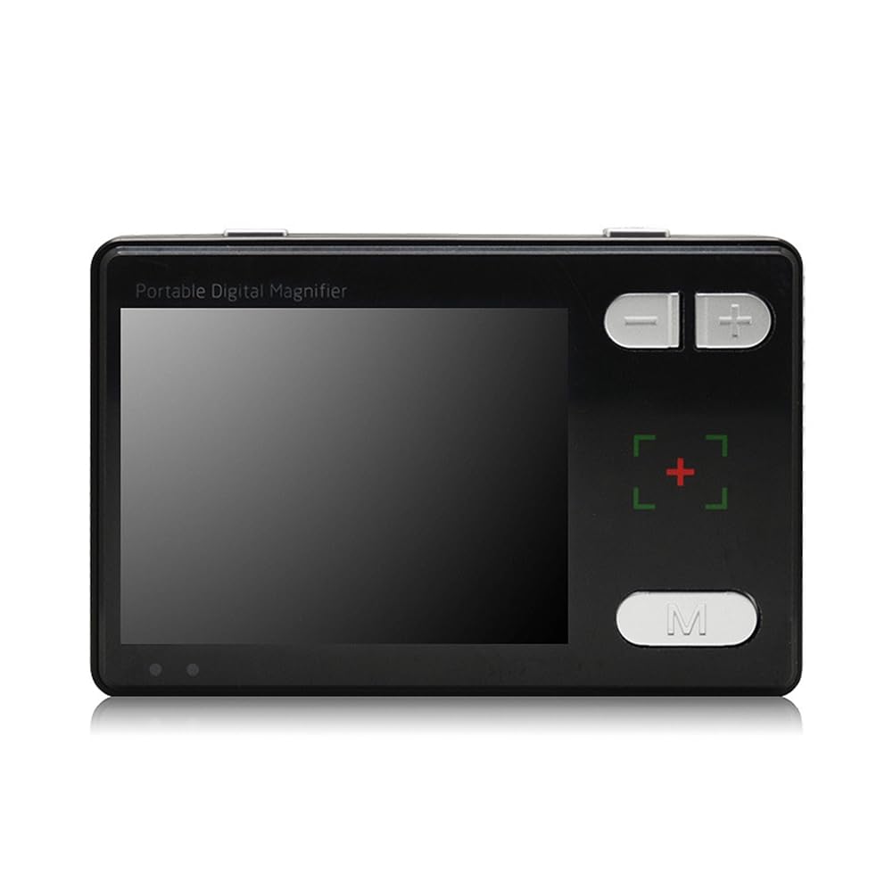 Lente D'Ingrandimento Tascabile LCD da 3,5" per Ipovedenti, Ausilio per La Lettura, Lenti D'Ingrandimento con Lente D'Ingrandimento Digitale Portatile A LED