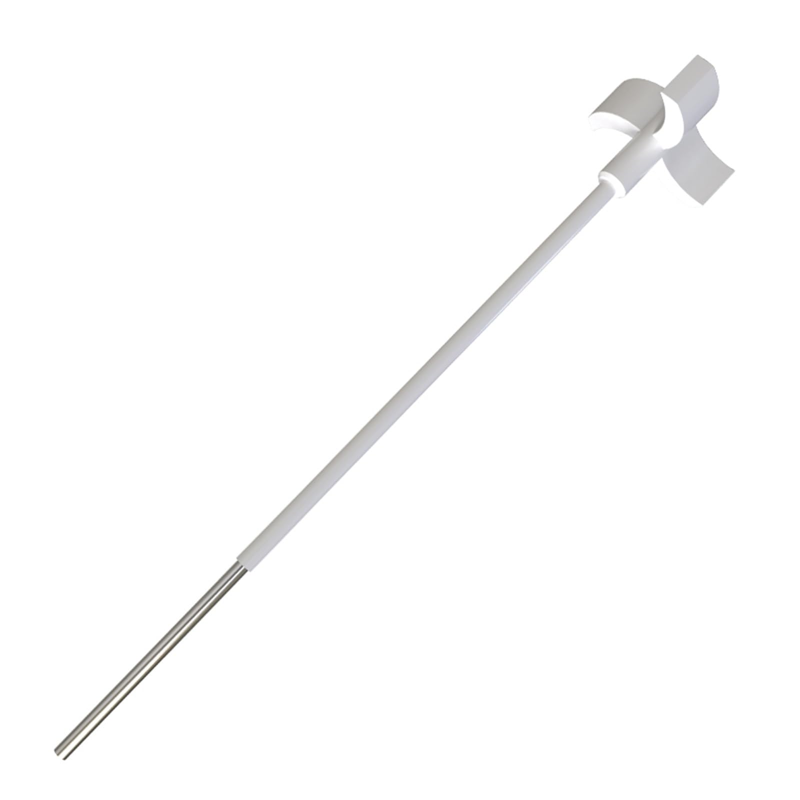 PTFE 350 mm Rührstab Rührblatt Rührpaddel Laborbedarf for Overhead-Rührmischer Stabiler Betrieb über lange Zeit(D)
