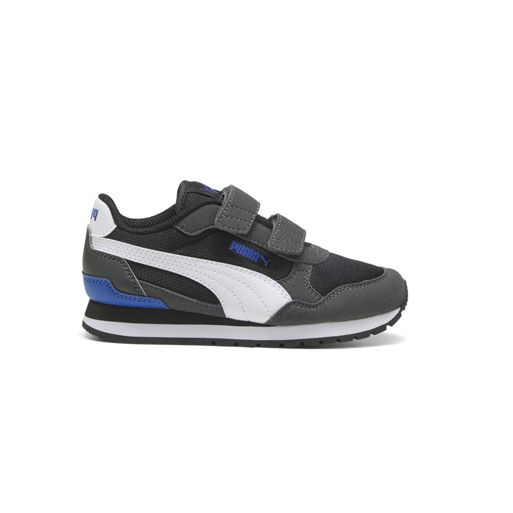 Kids Boys St Runner V4 Mesh Slip On Sneakers Shoes Casual - Black