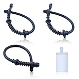 Haishine 544128601 Fuel Line Kit for Husqvarna 435 435E 440 440E 445 445E 450 450E Chainsaw Parts Fuel Line Return Line Fuel Filter Kit Replace 503443201 591375401