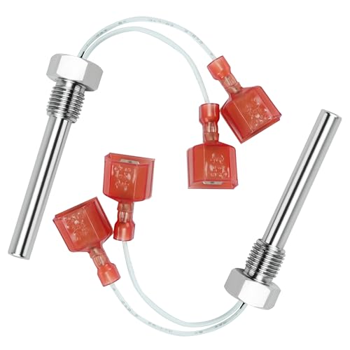 Romalon 42002-0024S Stack Flue Stack Sensor Temperature Sensor Replacement for Pentair Sta-Rite Master-Temp Max-E-Therm Pool and Spa Heater Electrical Systems (2 Pack)