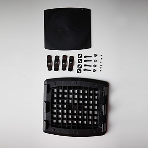 POW Pet Carrier Hundetransportbox für Hunde zur Befestigung auf dem Moped, Motorrad, Fahrrad und geeignet auch für das Auto