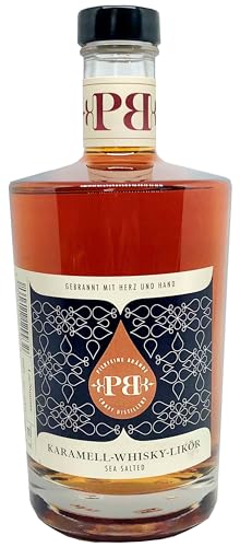 Birgitta Rust Piekfeine Brände - Karamell-Whisky-Likör Sea Salted 0.5L 20% Vol. auf Single Malt Basis mit einer raffinierten Prise Friesensalz aus der Nordsee