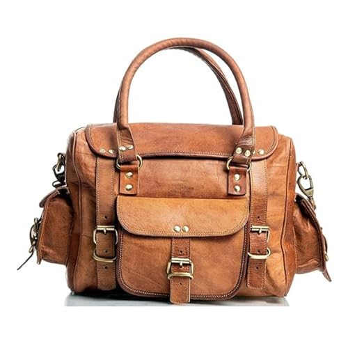 Maletín de cuero para hombre, para laptop 18 pulg. miniatura 1