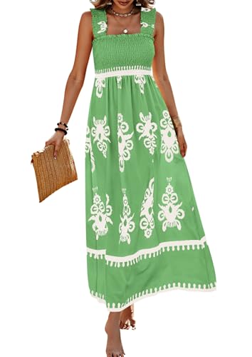 Image of PRETTYGARDEN Women's Sleveless Boho Maxi Dress