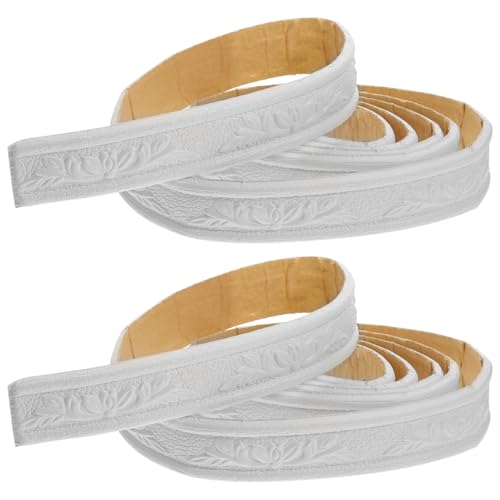 balacoo Peel and Stick Wallpaper Border Trim 89.76 Inch Self Adhesive Foam Molding Edging Strip Waterproof for Kitchen Bathroom Living Room Wall Decoration