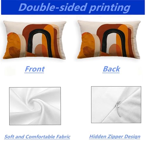 Fermeture eclair invisible oreiller 60x80 brun en velours pour éliminer les rayures