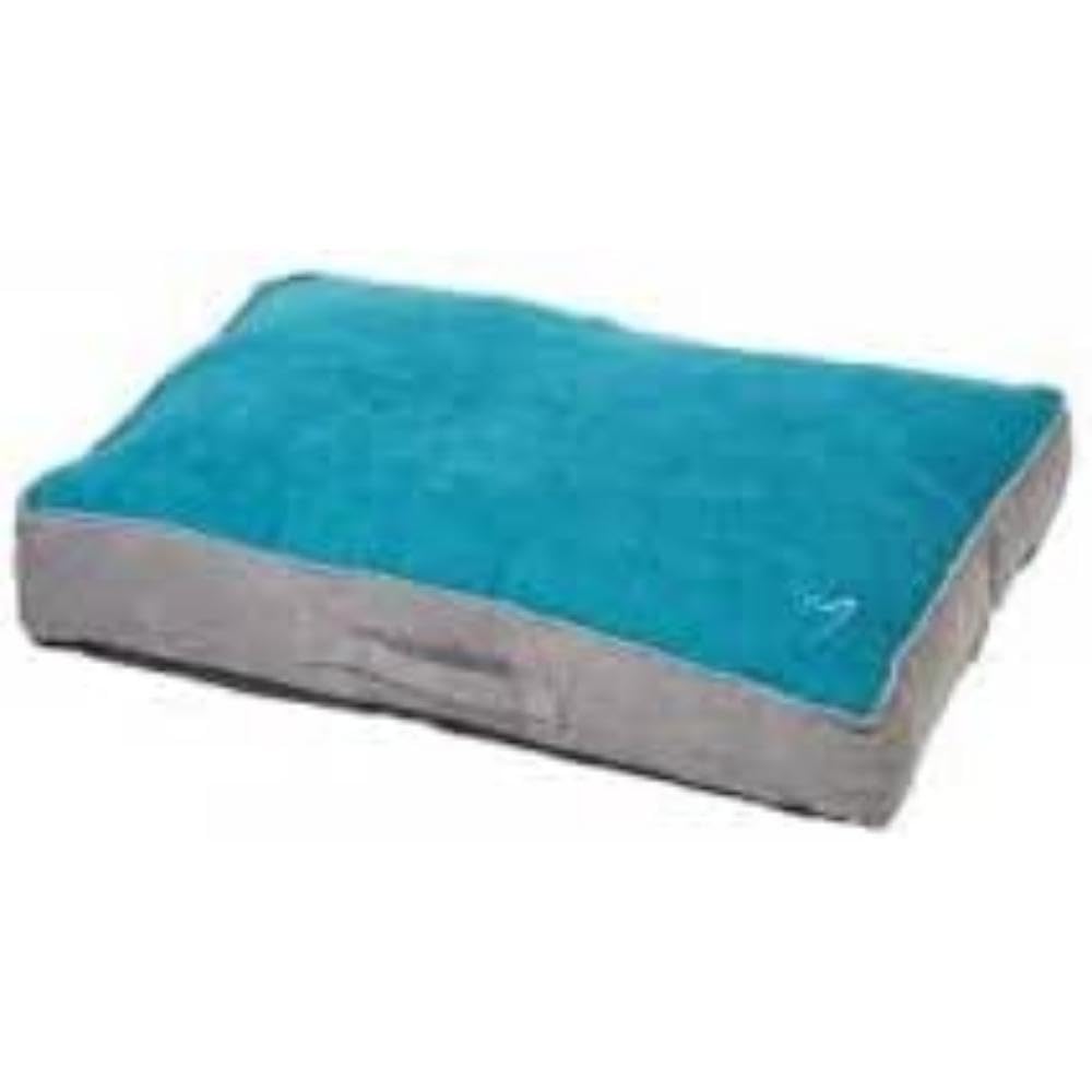 Gor Pets Ultima - Funda de Espuma viscoelástica (tamaño Grande, 71 x 107 x 10 cm), Color Verde Azulado
