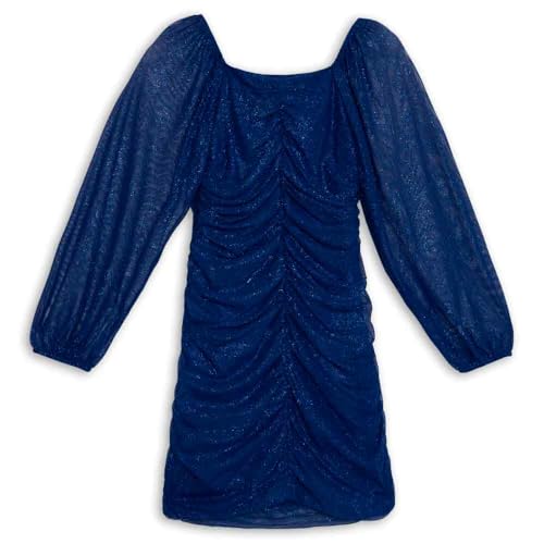 Speechless Girls' Long Sleeve Ruched Party Dress4