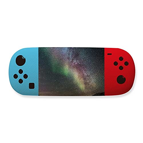 Étui de rangement pour lunettes de jeu anti-rayures motif nuages