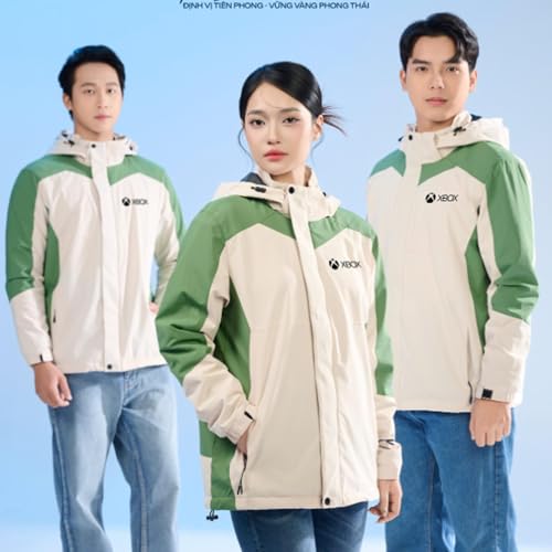 ao khoac gio dong phuc windbreaker 03 mau be phoi vo dau