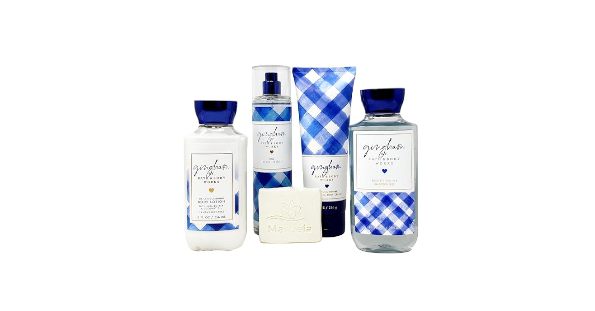 Amazon.com : Bath & Body Works Gingham - Deluxe Gift Set