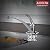Delta Foundations Chrome Kitchen Faucet with Side Sprayer, Contemporary 4 Hole Kitchen Sink Faucet, Single Handle, Chrome B4410LF
