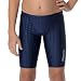 Flow Swim Jammer - Boys Youth Sizes 20 to 32 in Black, Navy, and Blue (28, Navy Crescents)