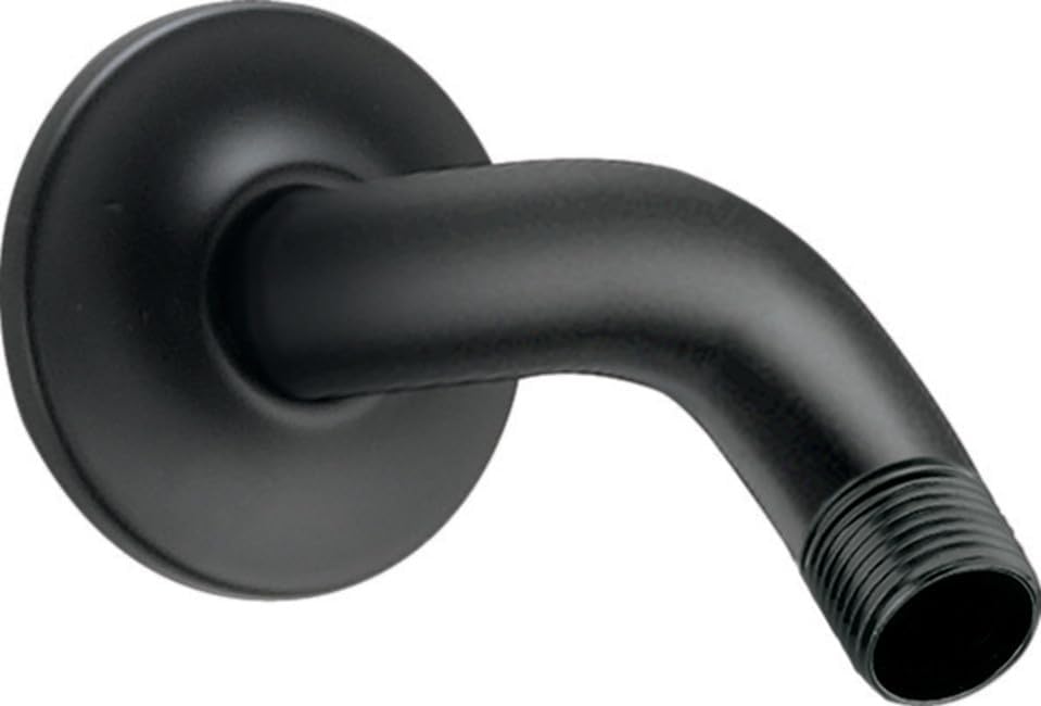 U4993 5-3/4" Wall Mounted Shower Arm and Shower Arm Flange - Matte Black