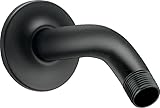 Delta U4993 5-3/4' Wall Mounted Shower Arm and Shower Arm Flange - Matte Black