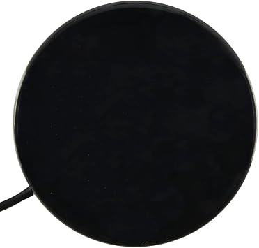 AbleNet Buddy Button Switch Black - Assistive Technology Interactive Switch for Communication and Accessible Play - Product# 57000