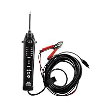 ALLOSUN اختبار الدائرة الكهربائية للسيارات DC 2 -24V EM287 جهاز اختبار تشخيص النظام الكهربائي للسيارات ، أسود