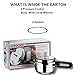 Vinod V-2L Stainless Steel Sandwich Bottom Pressure Cooker, 2-Liter,Silver,Medium