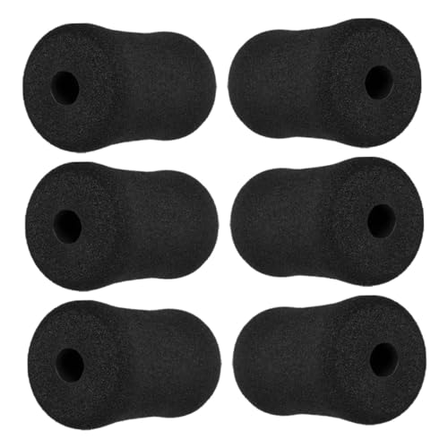 Juego de 6 almohadillas acolchonadas para máquina de ejercicios - rodillo de espuma para gimnasio, protector de ejercicios y entrenamiento abdominal miniatura 1