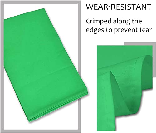 ALFASIYA-Green-Screen-Backdrop-Heavy-Duty-Thick-Lekra-Polyester-Fabric-Photoshoot-Greenscreen-Background-for-Photography-Video-Recording-Photo-Photoshoot-4-Feet-x-8-Feet-Green