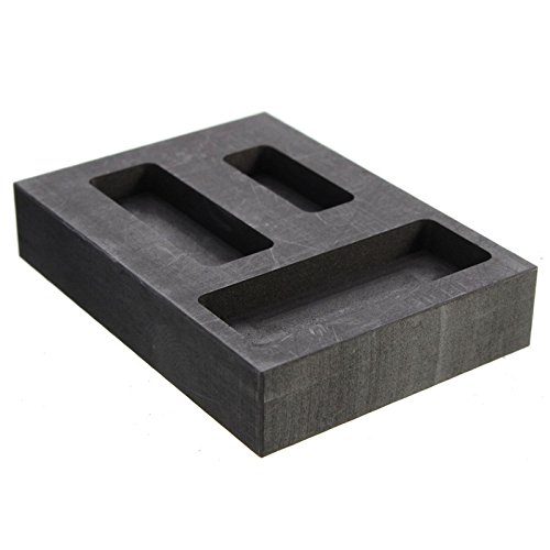 Barra Di Lingotto Di Grafite D'oro E Argento, Fusione In Stampo