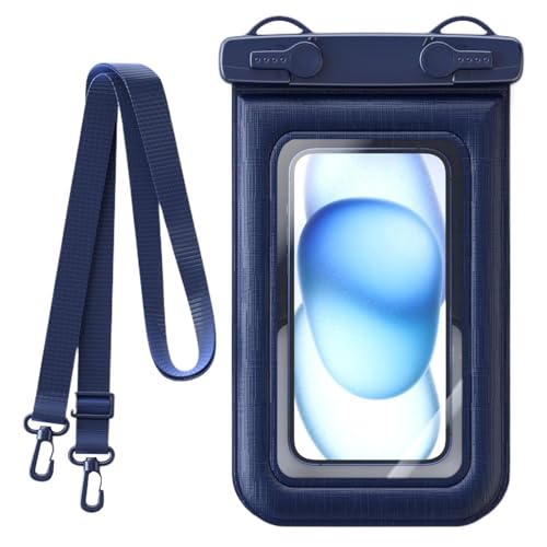 Impermeable para teléfono celular con sensibilidad táctil y sellado subacuático IPX8