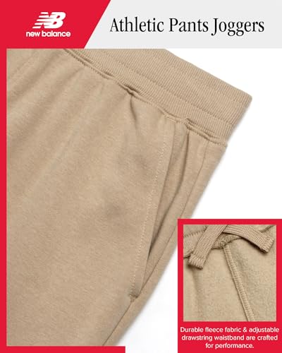 New Balance Boys Sweatpants - Performance Fleece Cargo Joggers for Boys - Athletic Cargo Pants for Running Gym Workout (8-20)2