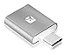 Meenova gs-dr3-uc-gy Dash Micro G3 Type-C: Mini MicroSD Card Reader with USB Type-C Plug, with Keychain Case, Gray, for Google Pixel, Nexus 6P/5X, Macbook 2015, LG G5, and others
