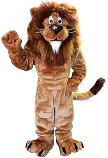 Mr Lion Mascot Costumes Adult Size for Men & Women for Halloween Christmas Party