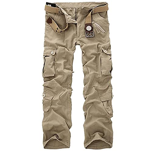 Pantalon militaire camouflage homme pantalon long décontracté 34