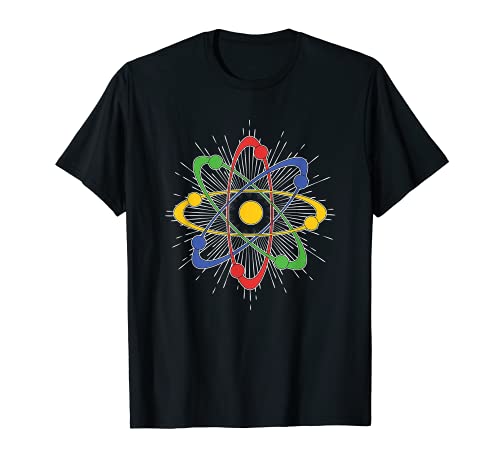 Atom Physics Nerd Science Geek Physiciste Quantum Physics T-Shirt