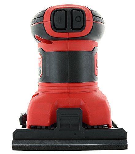Milwaukee 6033-21 3 Amp 1/4 Sheet Orbital 14,000 Obm Compact Palm Sander With Dust Canister (2 Sheets Of Sandpaper Included) #TOP4