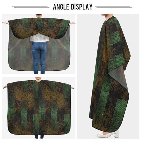 Capa para barbero impermeable y ajustable para hombres miniatura 5