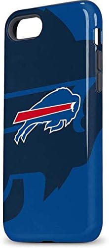 Skinit Pro Phone Case Compatible with iPhone 7 - Officially Licensed NFL Buffalo Bills Double Vision Design