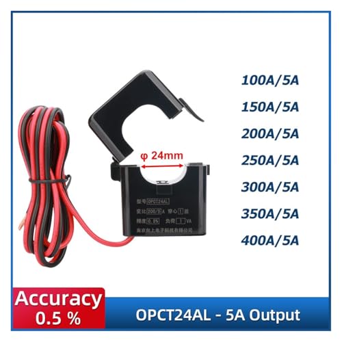 Transformateur de courant OPCT24AGL noyau divisé 150A 5A haute précision