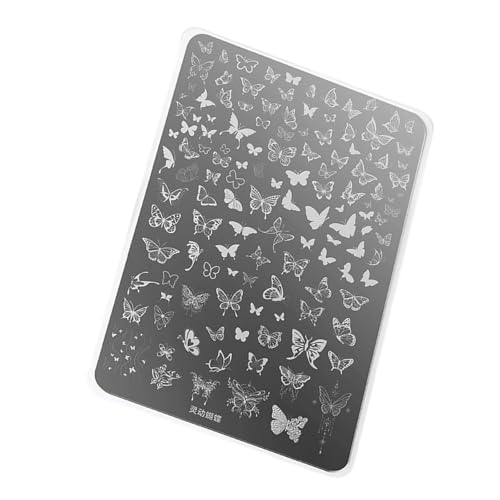 芸術的なネイルデザイン転写プレート正確な彫刻パターン家庭用およびプロ用ネイルスタンピングプレートネイルスタンプテンプレートの商品画像（Amazon）