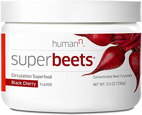 HumanN Superfood Heart Support Bundle | SuperBeets Circulation Superfood Concentrated Beet Powder Nitric Oxide Boosting with HeartGreens, SuperBeets Black Cherry + HeartGreens Bundle Set