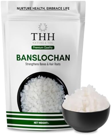 THH Tabashir - Vanslochan - Banslochan (200g)| 100% Pure Vanshlochan| No Added Colors or Preservatives