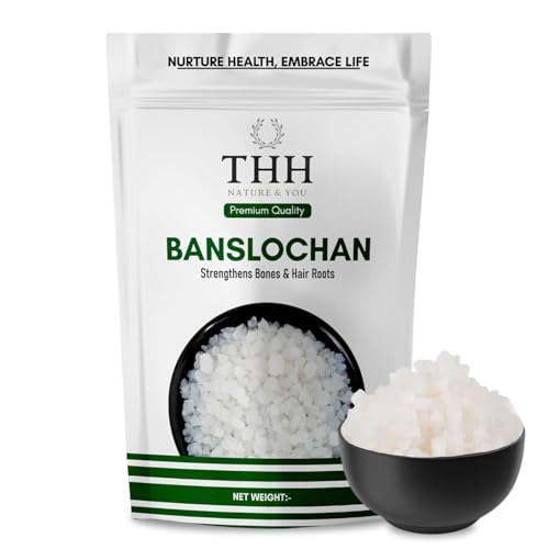 THH Tabashir - Vanslochan - Banslochan (200g)| 100% Pure Vanshlochan| No Added Colors or Preservatives