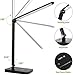 LE Dimmable LED Desk Lamp, 7-Level Brightness Adjustable, Soft Touch Dimmer, Daylight White, Eye Care Natural Light, High Intensity Office Task Lamp for Reading, Study, Computer Work and More (Black)