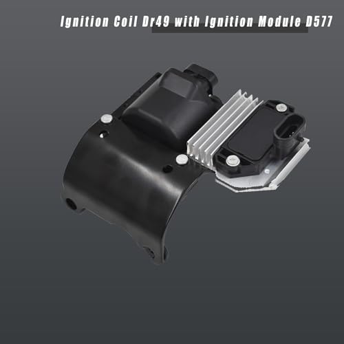 waltyotur Ignition Coil Dr49 with Ignition Module D577 Replacement for C1500 1999-1996 Replacement for Camaro 1997-1996 Replacement for Express 1500 2007-1996