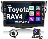 Android Car Stereo for Toyota RAV4 Radio 2007 2008 2009 2010 2011 2012, 8 Inch Touch Screen Double...