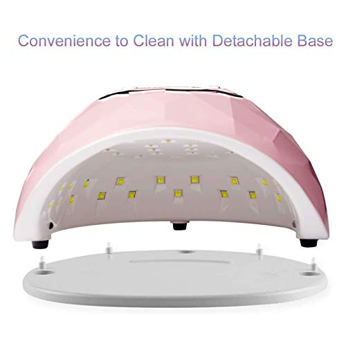 Szybka lampa LED o mocy 86 W do automatycznego ustawiania timera w