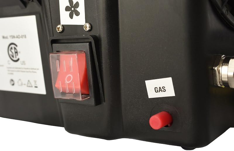 Space Heater Portable 60000 BTU Safety Fuel Shut Off And Safety Tilt Shut Off Built-In Auto Piezo Ignition/Gas Control Button